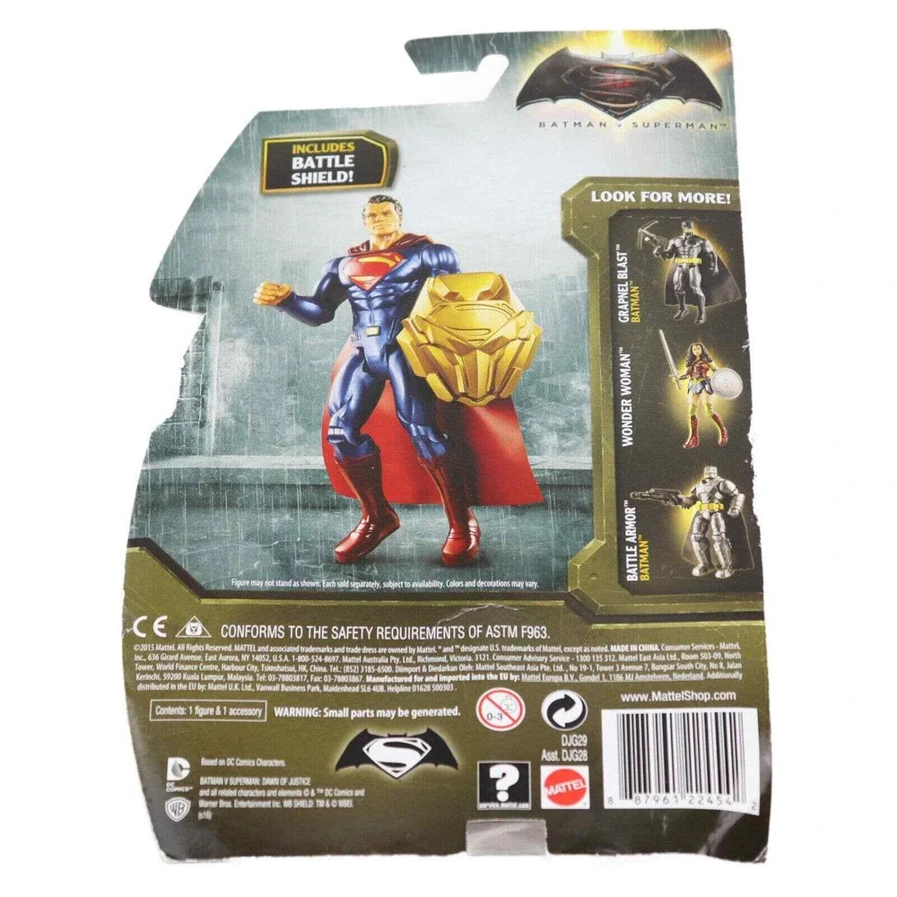 Mattel Shield Clash Superman Action Figure 6